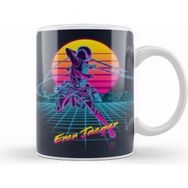 Humuts Porselen Beyaz Eren Jaeger Retro Eren Kupa Bardak