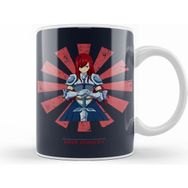 Humuts Porselen Beyaz Erza Scarlet Retro Japanese Fairy Tail Kupa Bardak
