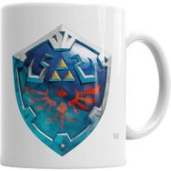 Humuts Porselen Beyaz Escudo Zelda Kupa Bardak