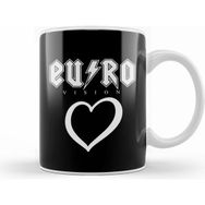 Humuts Porselen Beyaz Eurovision Acdc Kupa Bardak