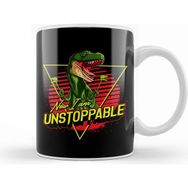 Humuts Porselen Beyaz Funny Now I Am Unstoppable Trex Pun Kupa Bardak
