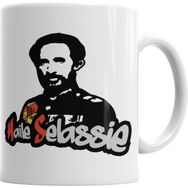 Humuts Porselen Beyaz Haile Selassie Kupa Bardak
