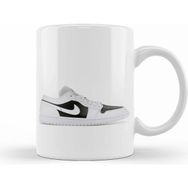 Humuts Porselen Beyaz Jordan 1 Low Panda Kupa Bardak