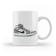 Humuts Porselen Beyaz Jordan 1 Mid Dutch Green Kupa Bardak