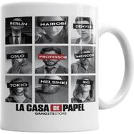 Humuts Porselen Beyaz La Casa De Papel 001 Kupa Bardak