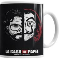 Humuts Porselen Beyaz La Casa De Papel 002 Kupa Bardak