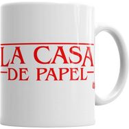 Humuts Porselen Beyaz La Casa De Papel 07 Kupa Bardak