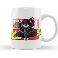 Humuts Porselen Beyaz Marvel Comics Duende Verde Y El Hombre Araña Kupa Bardak