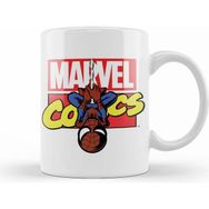 Humuts Porselen Beyaz Marvel Comics Spiderman Hombre Araña Kupa Bardak