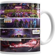 Humuts Porselen Beyaz Marvel Contest Of Champions Roxx Ink Kupa Bardak