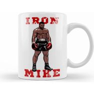 Humuts Porselen Beyaz Miketyson Iron Mike Kupa Bardak