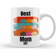Humuts Porselen Beyaz Mother Day Best Mother Ever Gıft 2021 Kupa Bardak