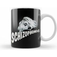 Humuts Porselen Beyaz Nuno Schizophonic Kupa Bardak