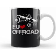 Humuts Porselen Beyaz Offroad Kupa Bardak