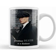 Humuts Porselen Beyaz Peaky Blinders Kupa Bardak