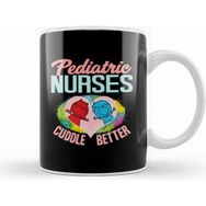 Humuts Porselen Beyaz Pediatric Nurses Cuddle Better Registered Nurse Kupa Bardak