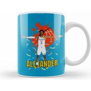 Humuts Porselen Beyaz Shai Gilgeous Alexander Shai Gilgeous Alexander Vintage Art Legend Basketball Gift Vintage Retro Style Kupa Bardak