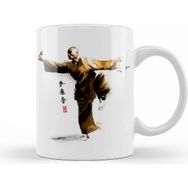 Humuts Porselen Beyaz Shaolin Monk Shaolin Kung Fu Kupa Bardak