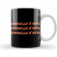 Humuts Porselen Beyaz Shaquille Oneal Basketball Gifts Vintage Retro Rainbow Quotes For Boys And Dad Kupa Bardak