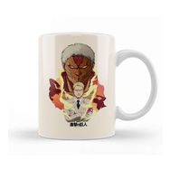 Humuts Porselen Beyaz Shingeki No Kyojin Attack On Titan Reiner Braun Armored Titan Kupa Bardak