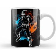 Humuts Porselen Beyaz Shoto Todoroki Shoto Fire And Ice Kupa Bardak