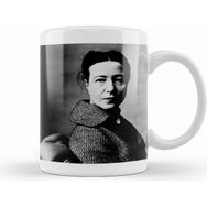 Humuts Porselen Beyaz Simone De Beauvoir 01 Kupa Bardak