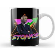 Humuts Porselen Beyaz Stonks Vintage Aesthetic 01 Kupa Bardak