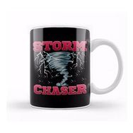 Humuts Porselen Beyaz Storm Chaser Severe Weather Tornado Obsessed Kupa Bardak