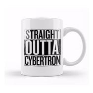 Humuts Porselen Beyaz Straight Outta Cybertron Transformers Kupa Bardak