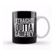 Humuts Porselen Beyaz Straight Outta Gallifrey Doctor Who White Kupa Bardak