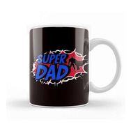 Humuts Porselen Beyaz Super Father Dad Daddy Poppa Papa Husband Stepdad Grandpa Kupa Bardak