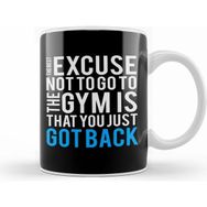 Humuts Porselen Beyaz The Best Excuse Not To Go To The Gym Kupa Bardak