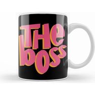 Humuts Porselen Beyaz The Boss 01 Kupa Bardak