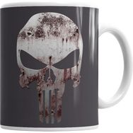 Humuts Porselen Beyaz The Punisher Kupa Bardak