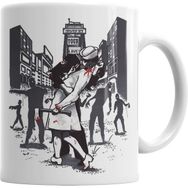Humuts Porselen Beyaz The Walking Dead Z Day Kupa Bardak