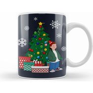 Humuts Porselen Beyaz Tj Recess Around The Christmas Tree Kupa Bardak