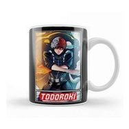 Humuts Porselen Beyaz Todoroki Fanart Kupa Bardak