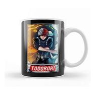Humuts Porselen Beyaz Todoroki Fanart My Hero Academia Kupa Bardak