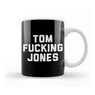 Humuts Porselen Beyaz Tom Fucking Jones Kupa Bardak