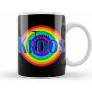 Humuts Porselen Beyaz Toni Kroos Vintage Retro Rainbow Style Kupa Bardak