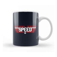 Humuts Porselen Beyaz Top Gun Feel The Need For Speed Kupa Bardak