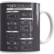 Humuts Porselen Beyaz Topgear Kupa Bardak
