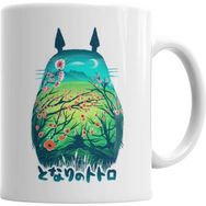 Humuts Porselen Beyaz Totoro 01 Kupa Bardak