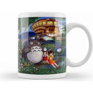 Humuts Porselen Beyaz Totoro Hayao Miyazaki Kupa Bardak