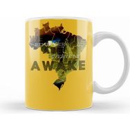 Humuts Porselen Beyaz We Are Awake Kupa Bardak