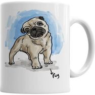 Humuts Pug Köpek Kupa