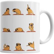 Humuts Pug Yoga Kupa