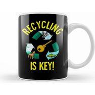 Humuts Recycling Is Key Cute Eco Environment Health Kupa Bardak