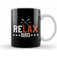 Humuts Referee Funny Relax Bro Funny Lacrosse Pun Player & Coach Kupa Bardak