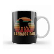 Humuts Retro Labrador Dad Gift Dog Daddy Golden Black Lab Father Kupa